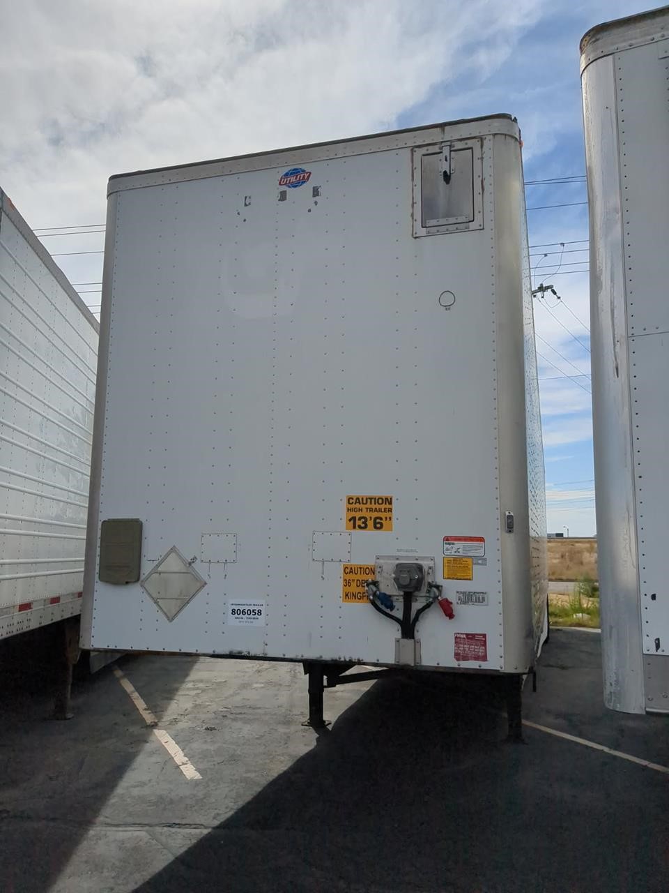 2017 UTILITY DRY VAN - image 1 of 4