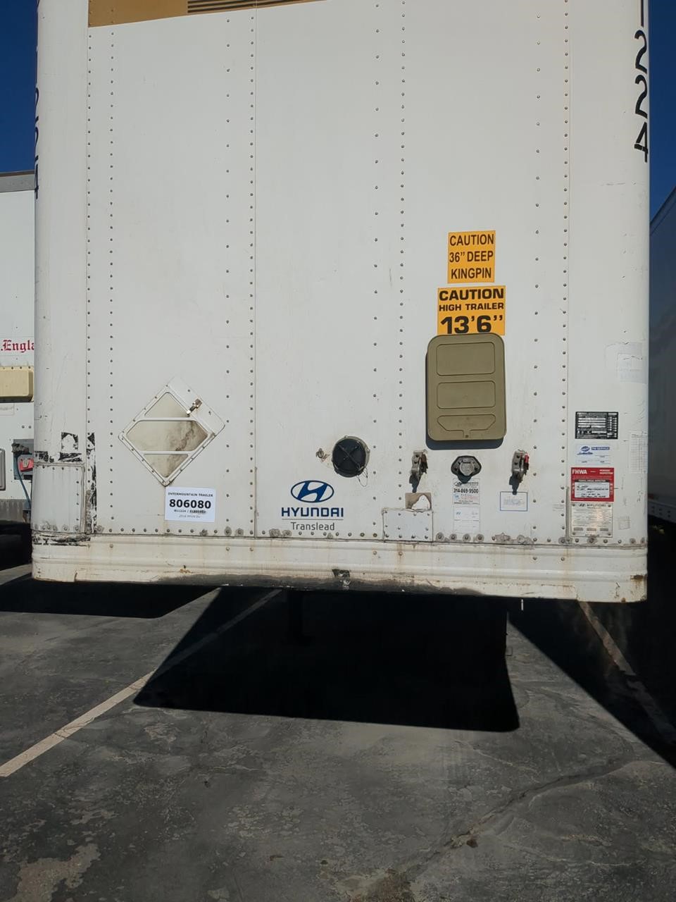 2016 HYUNDAI DRY VAN - image 1 of 5