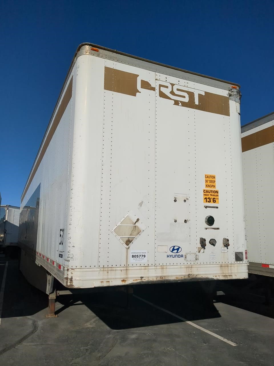 2016 HYUNDAI DRY VAN - image 3 of 3