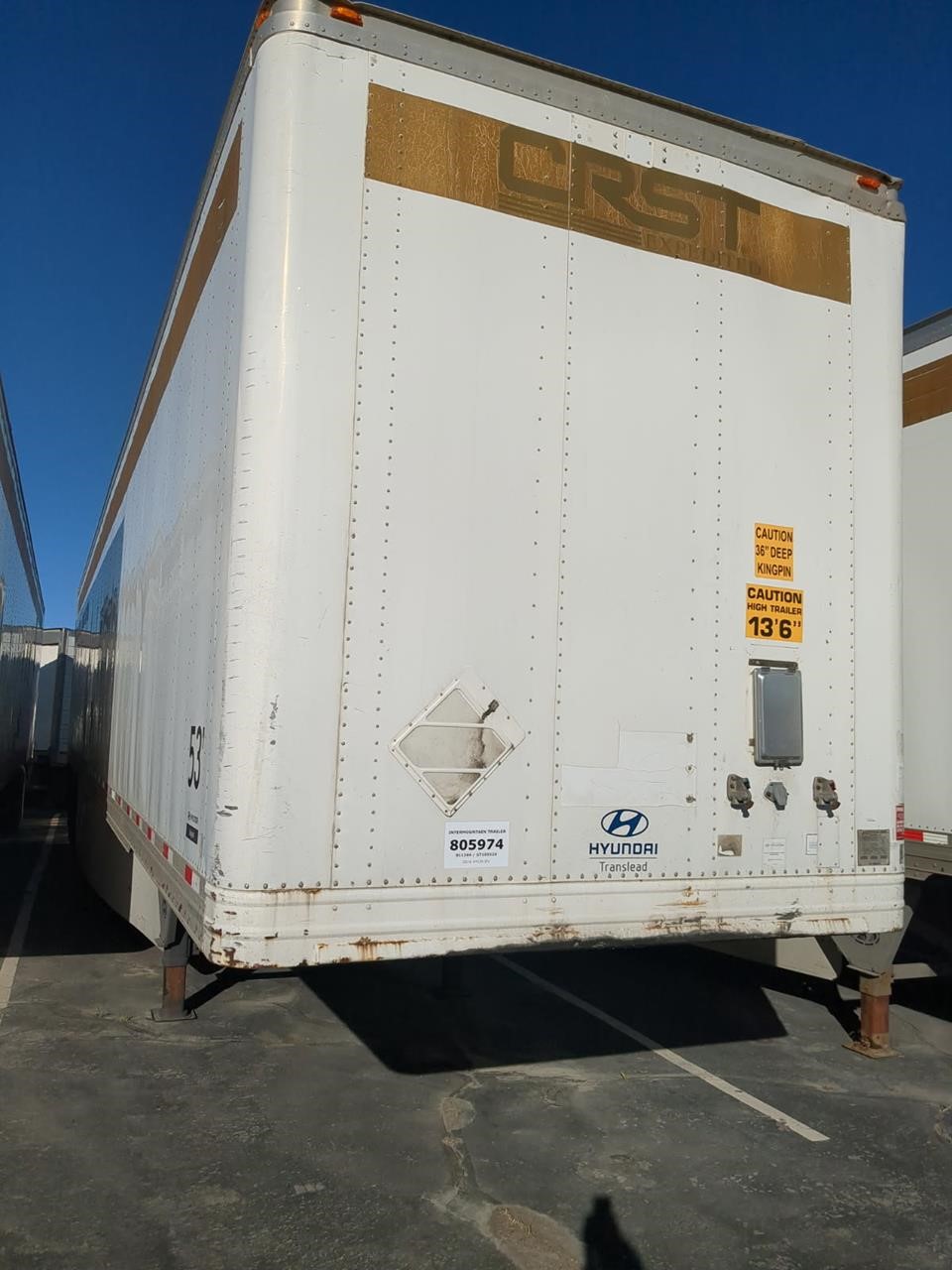 2016 HYUNDAI DRY VAN - image 1 of 4