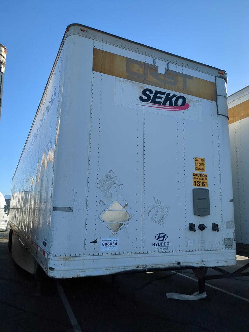 2016 HYUNDAI DRY VAN - image 1 of 4