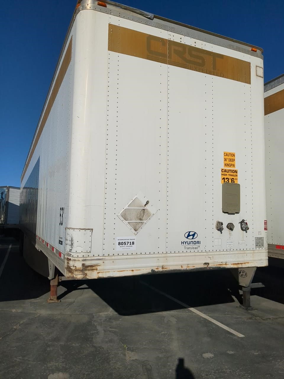 2016 HYUNDAI DRY VAN - image 1 of 4