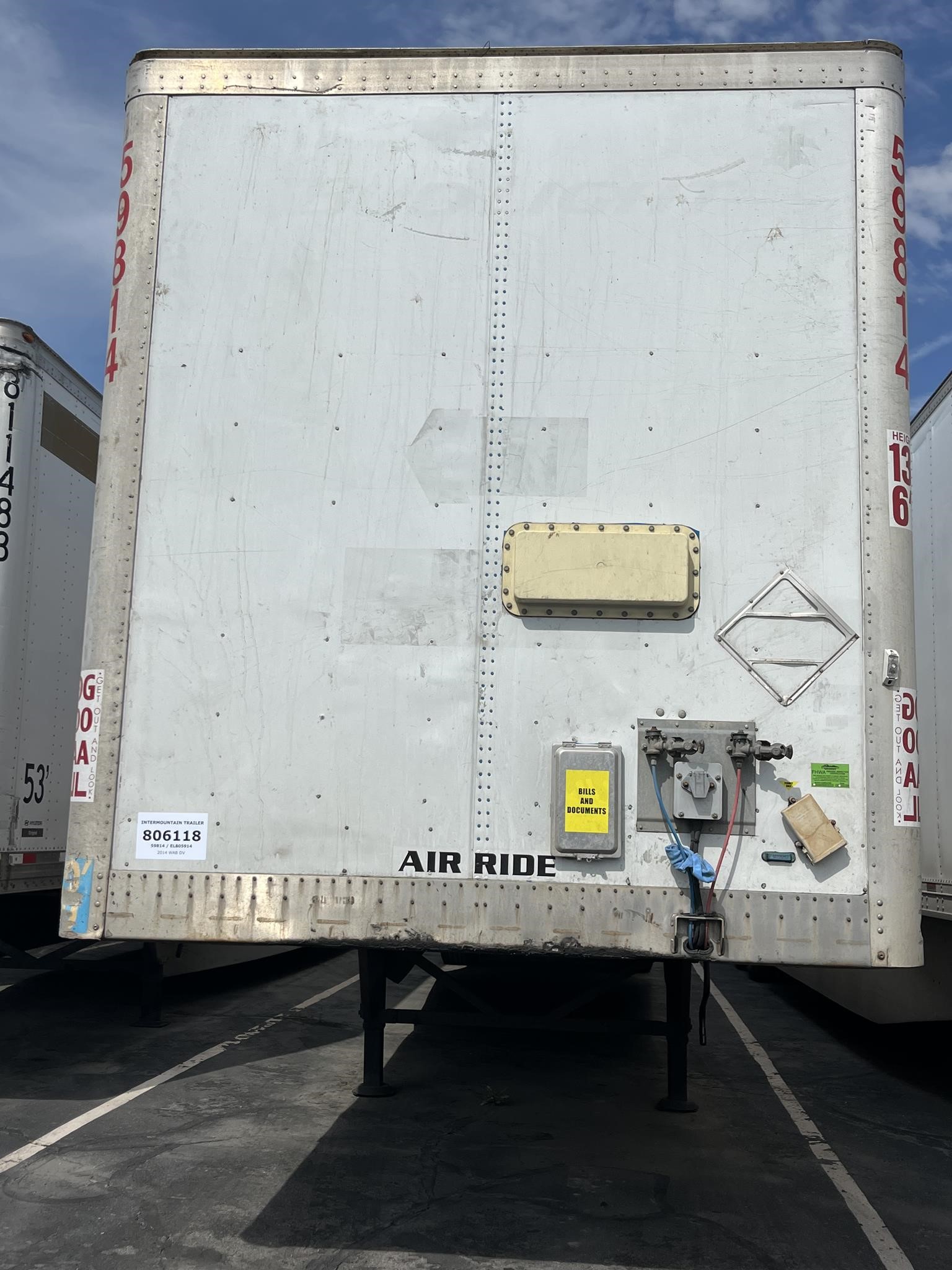 2014 WABASH DRY VAN - image 1 of 4