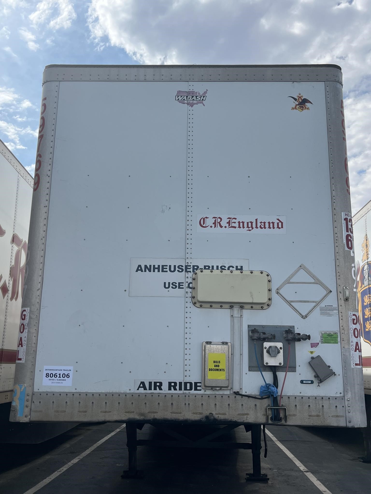 2014 WABASH DRY VAN - image 1 of 5