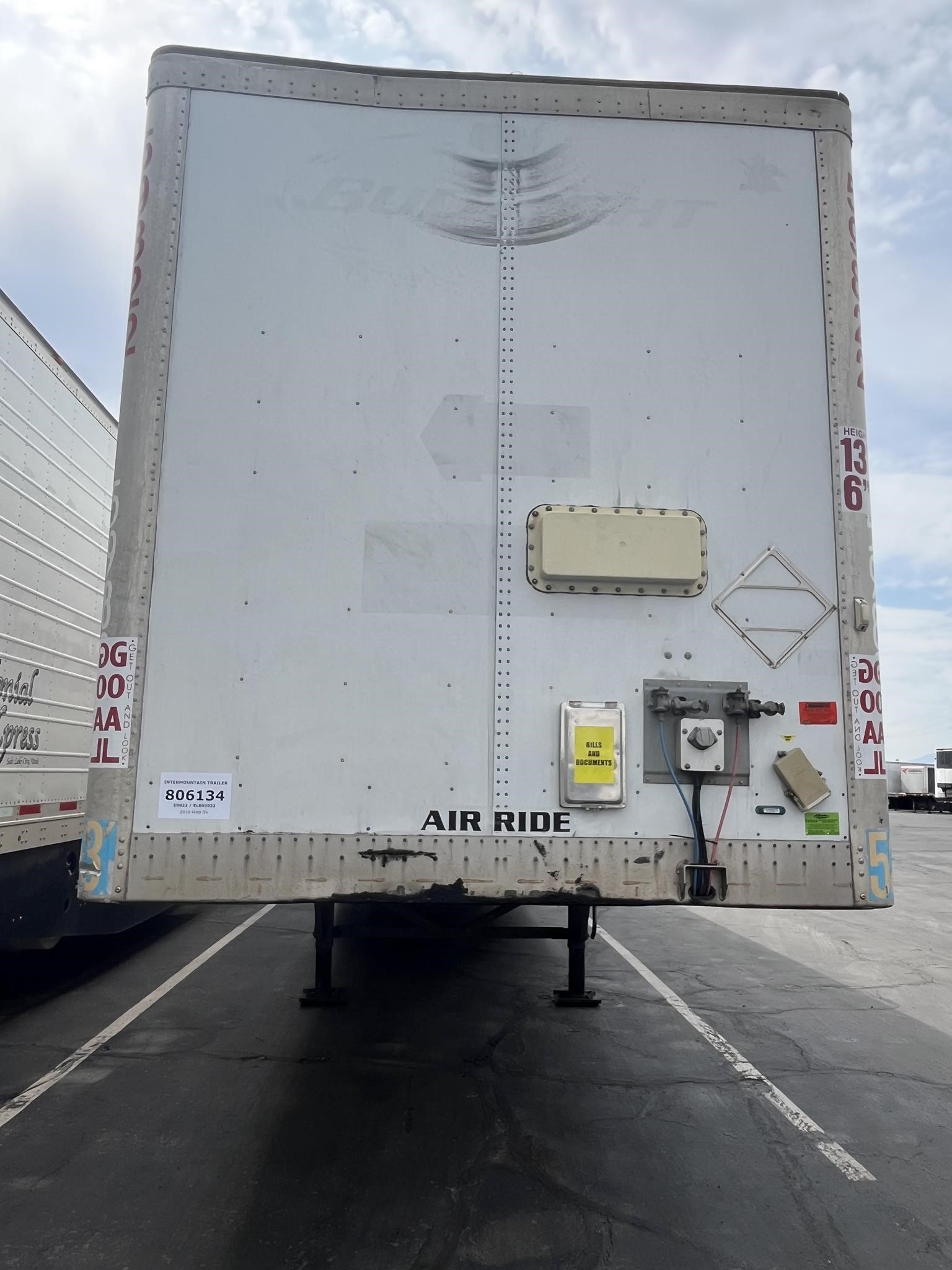 2014 WABASH DRY VAN - image 1 of 4