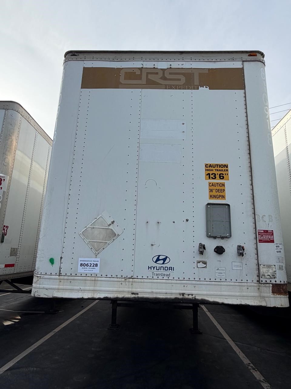 2016 HYUNDAI DRY VAN - image 1 of 6