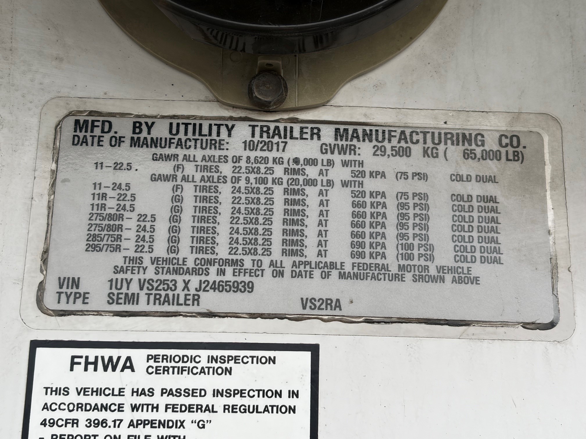 2018 REEFER UTILITY 2018 REEFER UTILITY - image 6 of 6